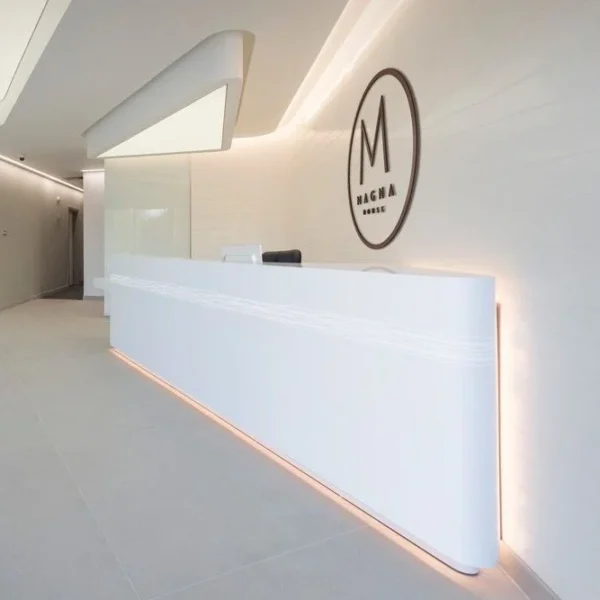 ذا وايت لإعمال الكوريان ( الرخام الصناعي ) لدينا أجود أنواع الكوريان والكومبكت